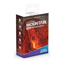 Ultimate Guard sleeves - Lands V2 (Mountain)